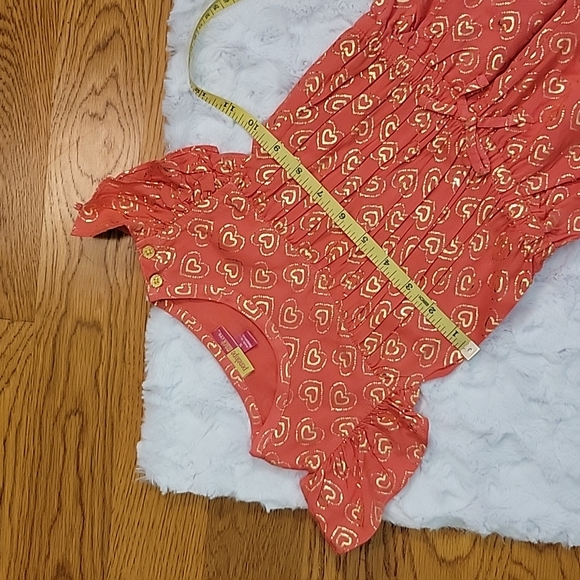 Penelope Mack Coral/Gold Pant Outfit, Girls Size 5, Excellent Condition! - Picture 3 of 8